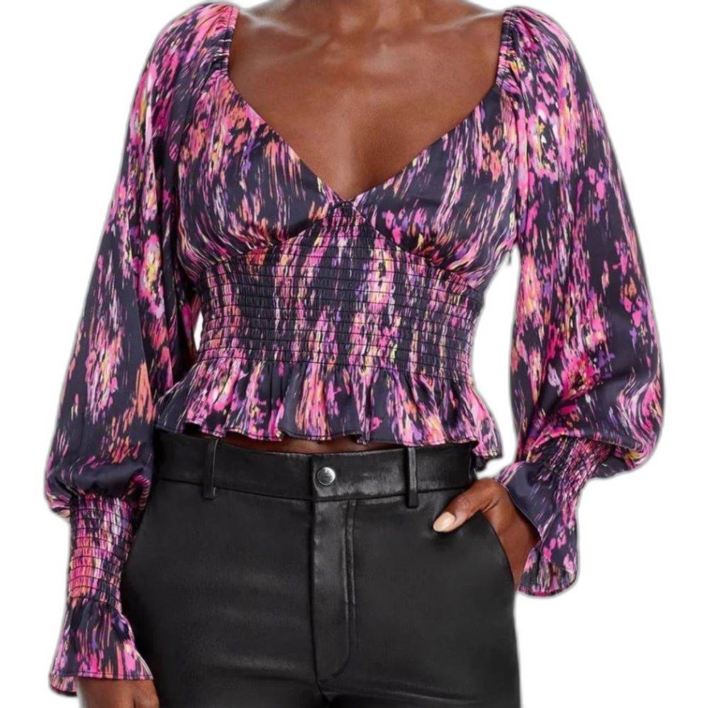 Wayf Heartbreaker Peplum Top